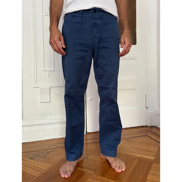 J.Crew Wallace & Barnes Men’s Selvedge Officer Chino Pants - Picture 6 of 7